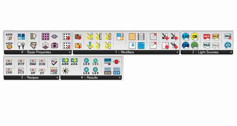 Honeybee-Radiance (HB-R) subpanel