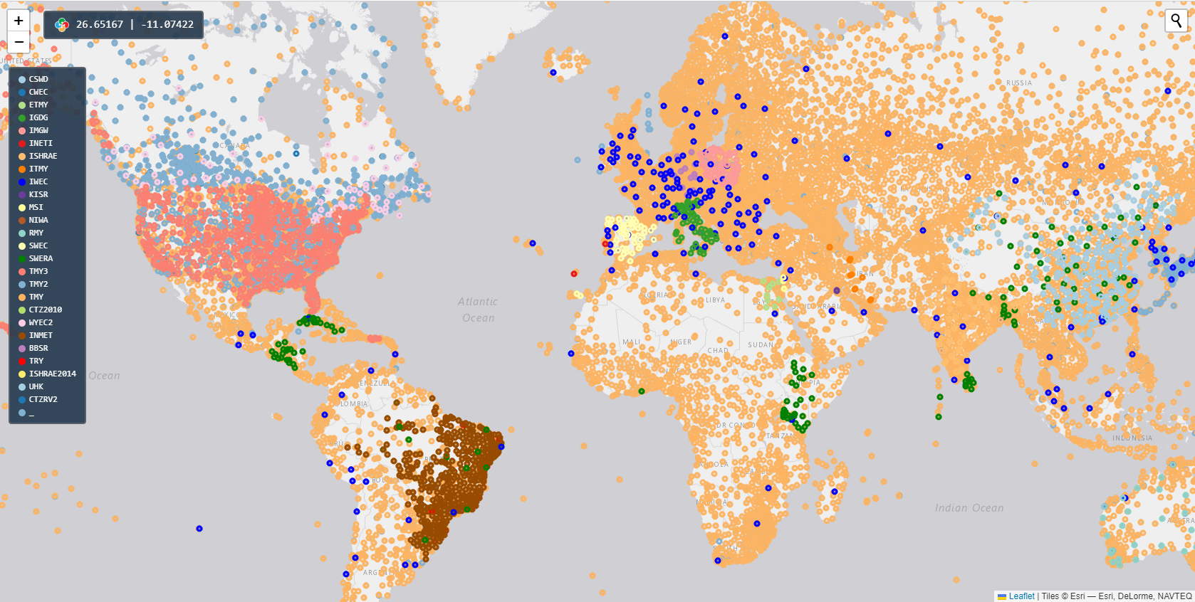 Ladybug Weather Data Website