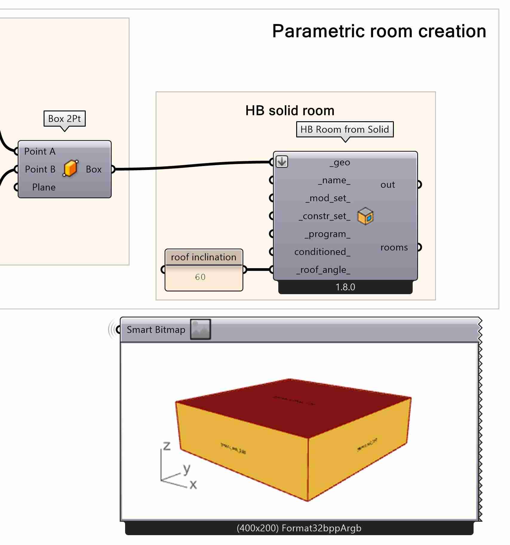 Create HB room from solid