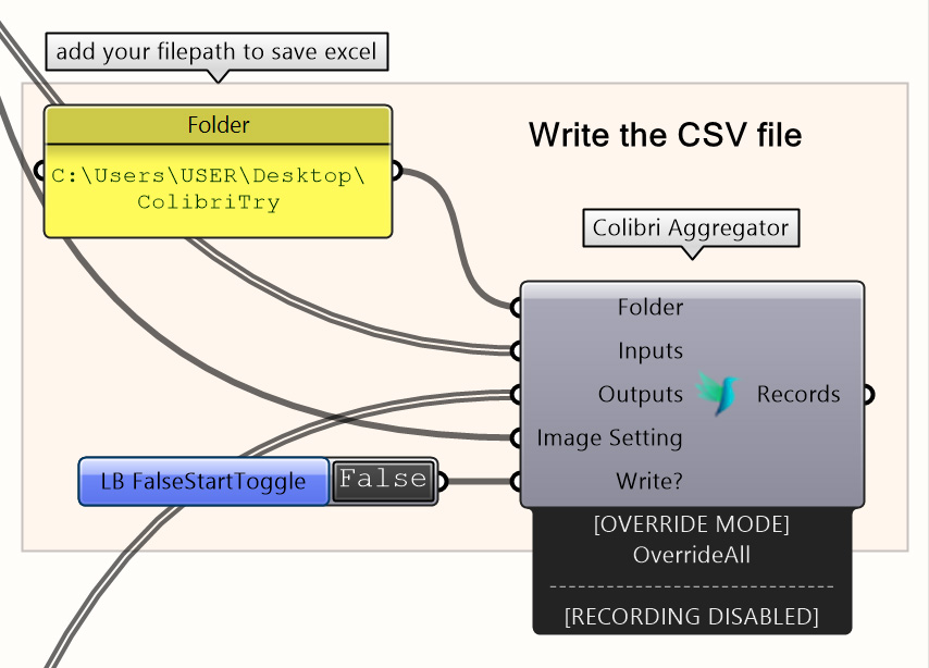 Write the CSV File