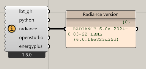 Check for older versions of Radiance & Open Studio