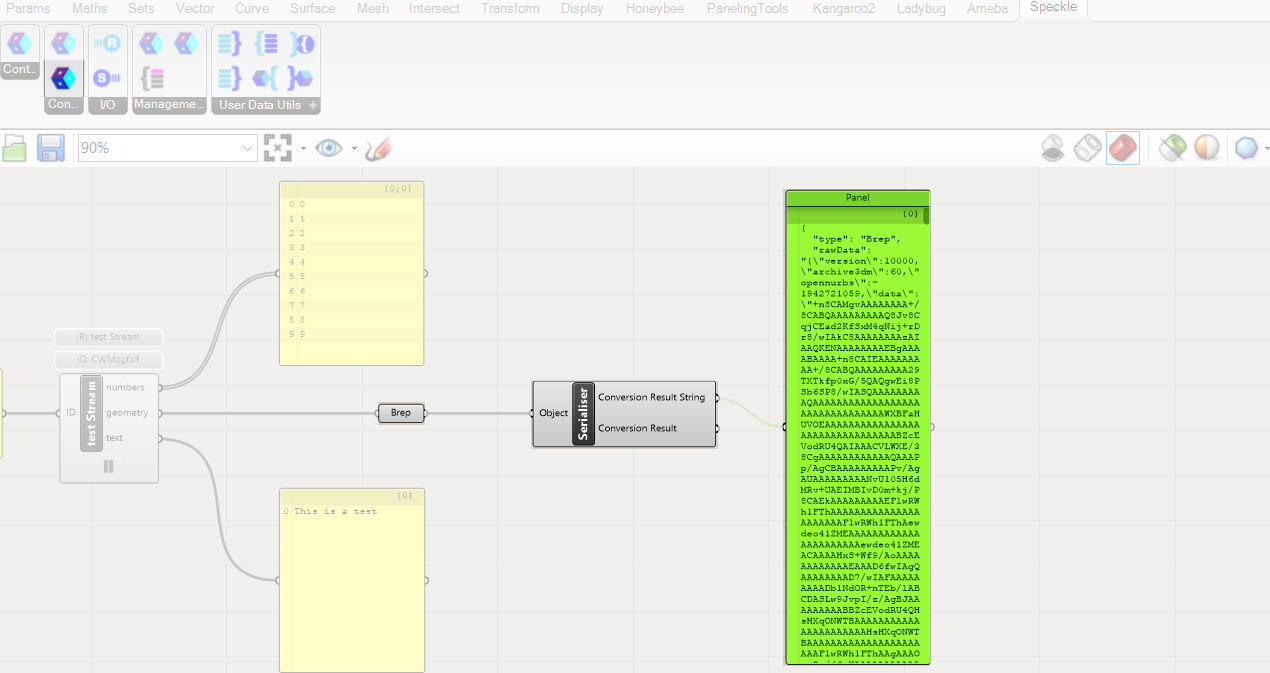 Serializing data