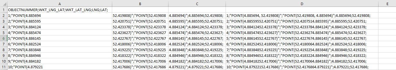 CSV translation error in Excel