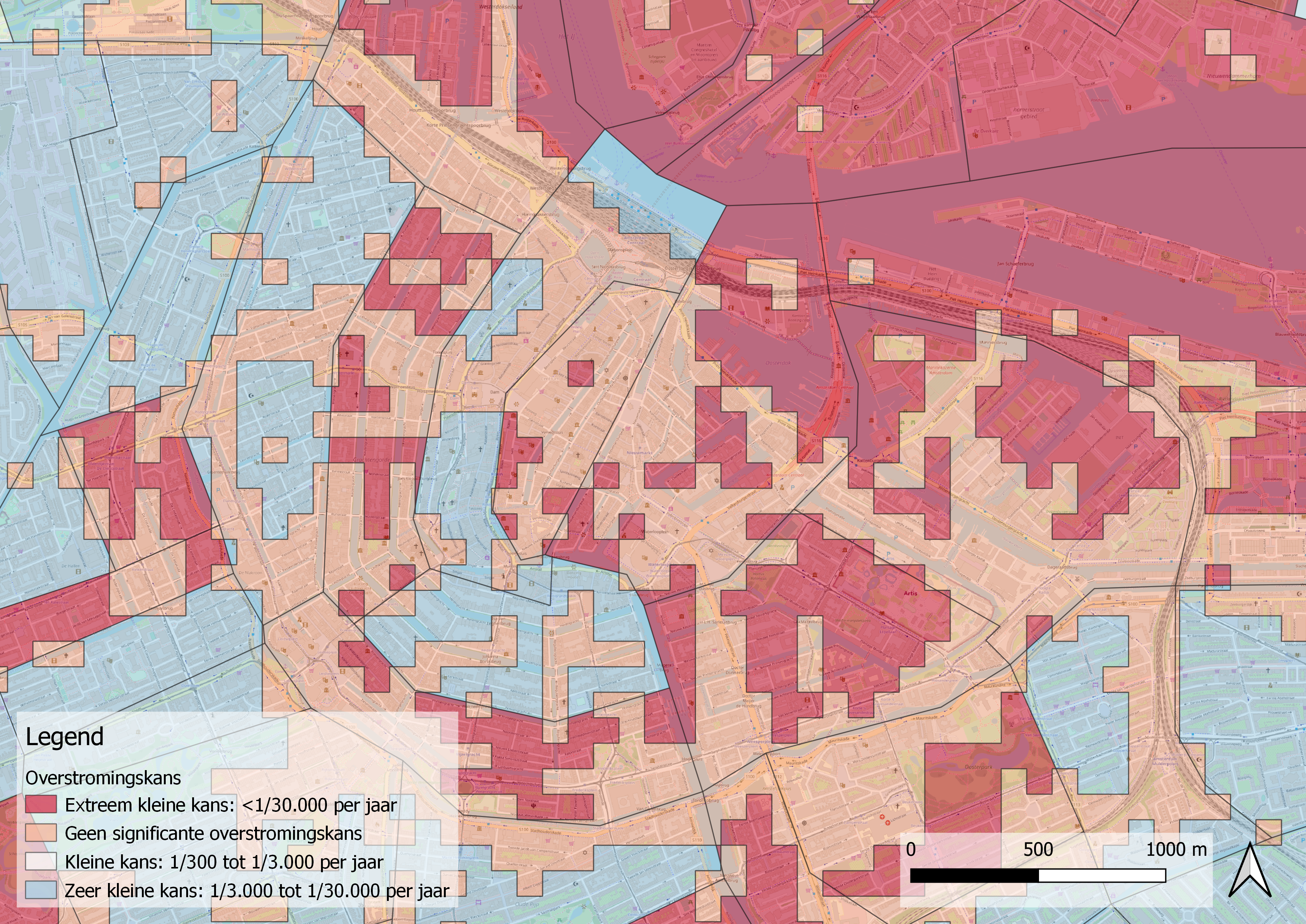 Example of CSV layer in QGIS