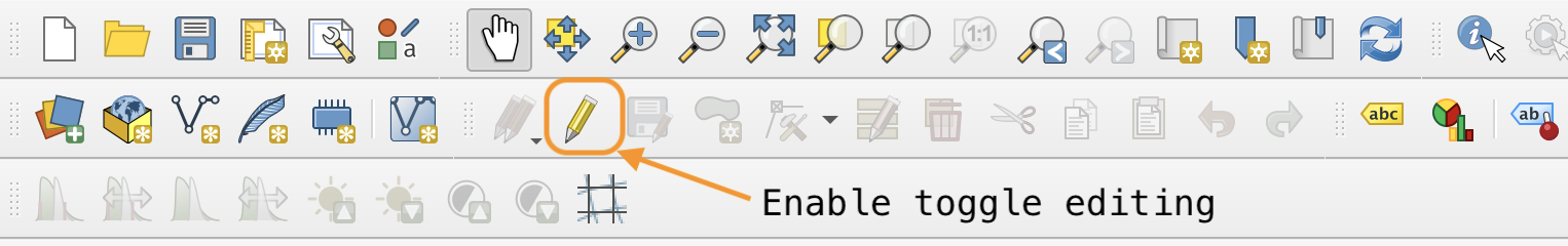 Enable toggle editing