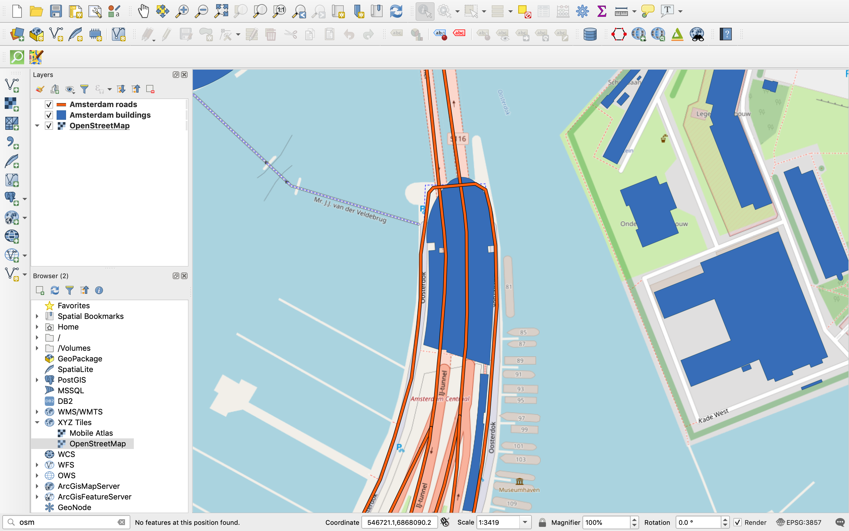 Reordered layers - buildings are now visible on map canvas