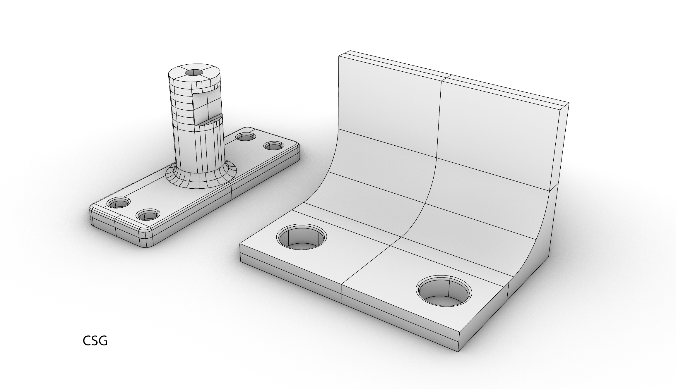 01: Example of the use of solids in mechanical engineering.