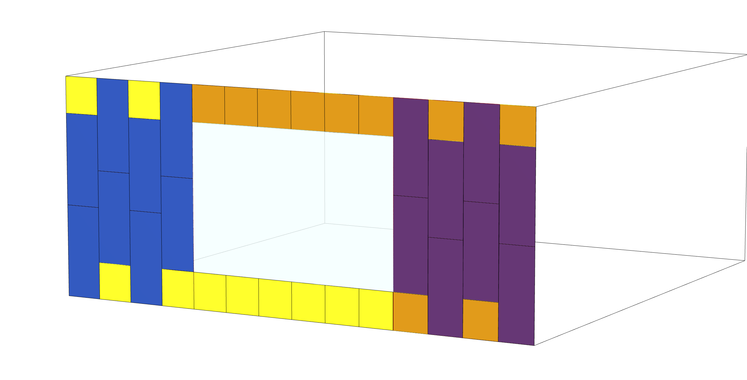 Colored panels in Rhino viewport