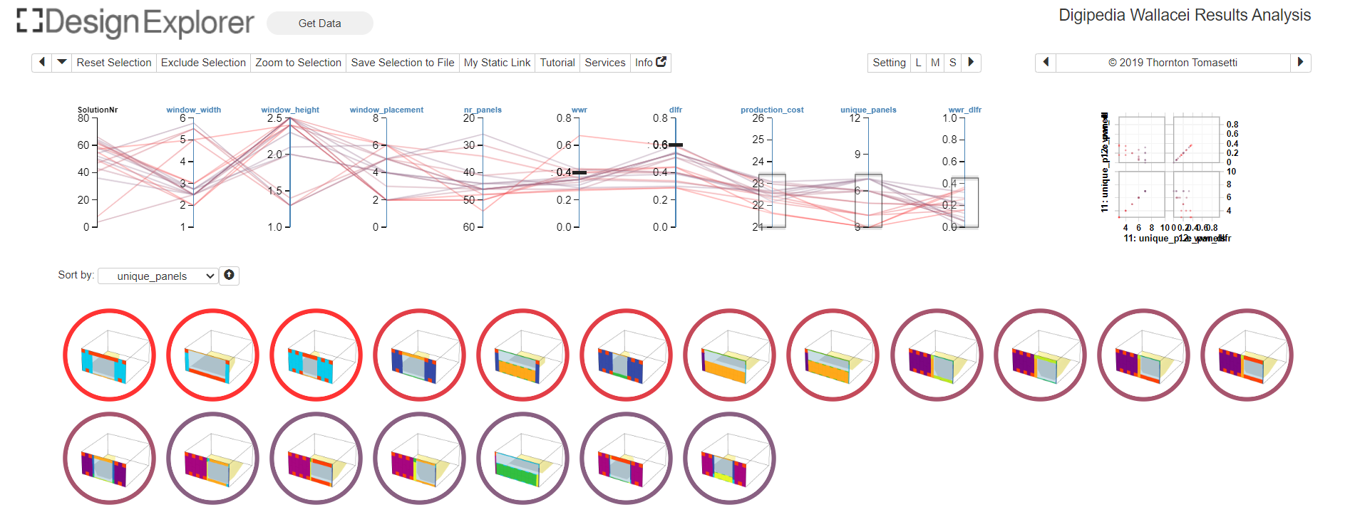 Design Explorer for results exploration