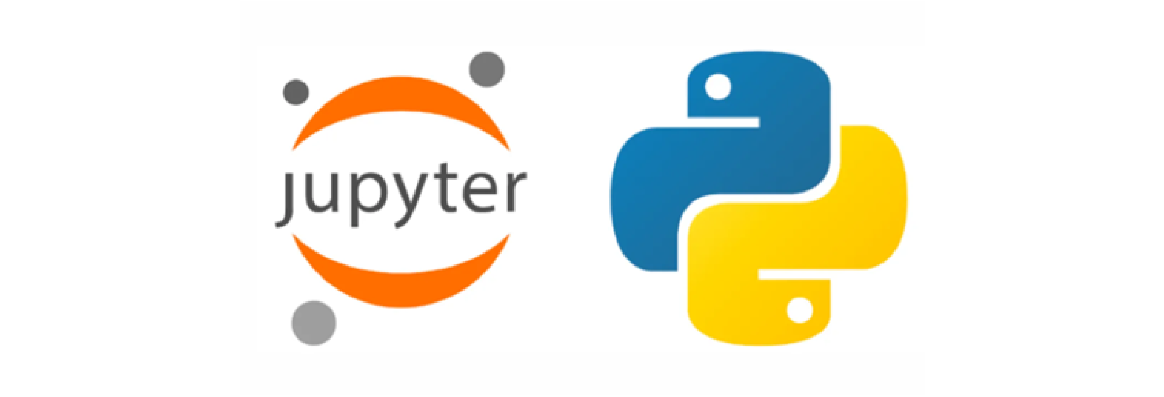 Jupyter Notebook and Python logos