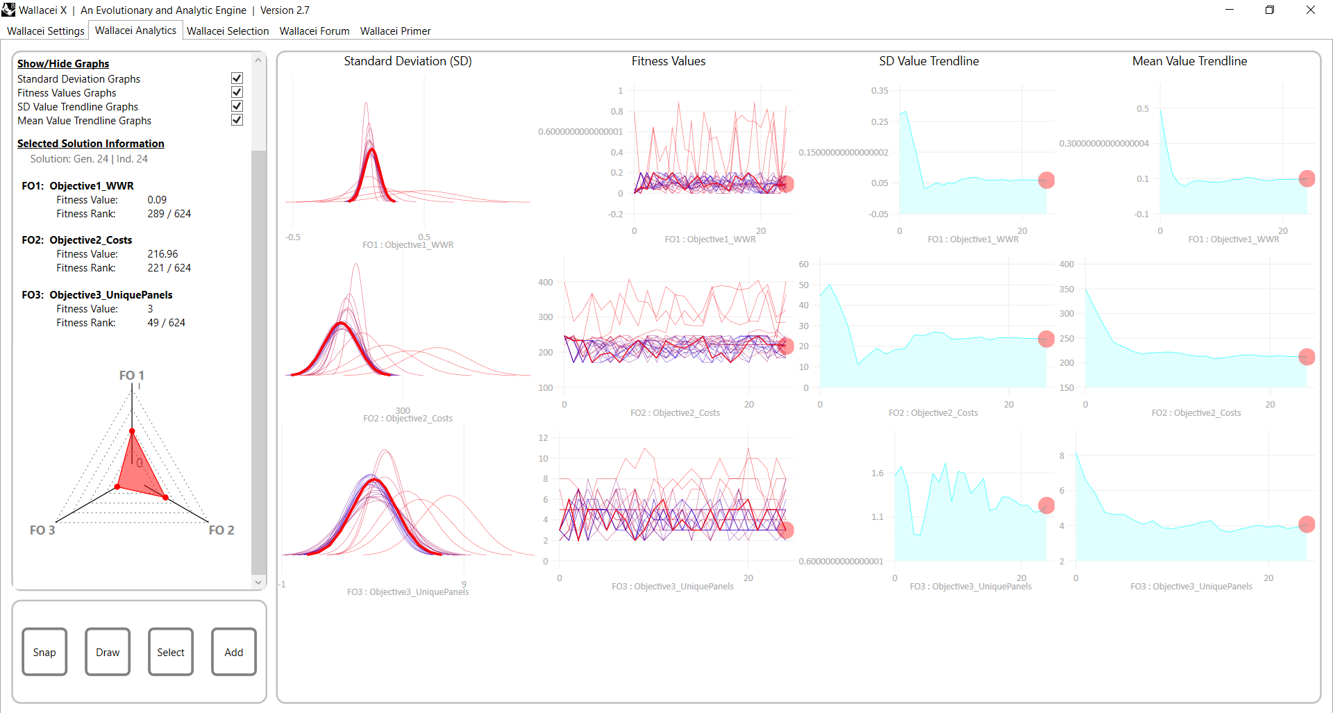 Wallacei Analytics Tab 