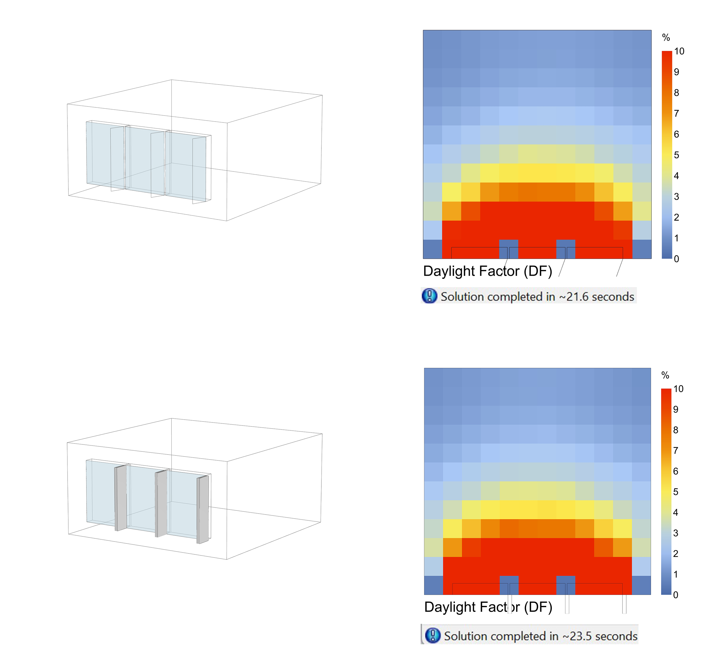 Honeybee shading vs. GH shading 