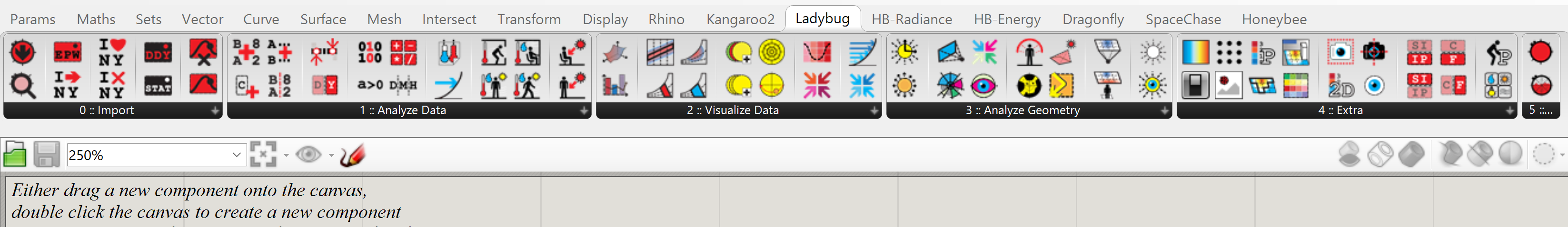 Ladybug icons overview