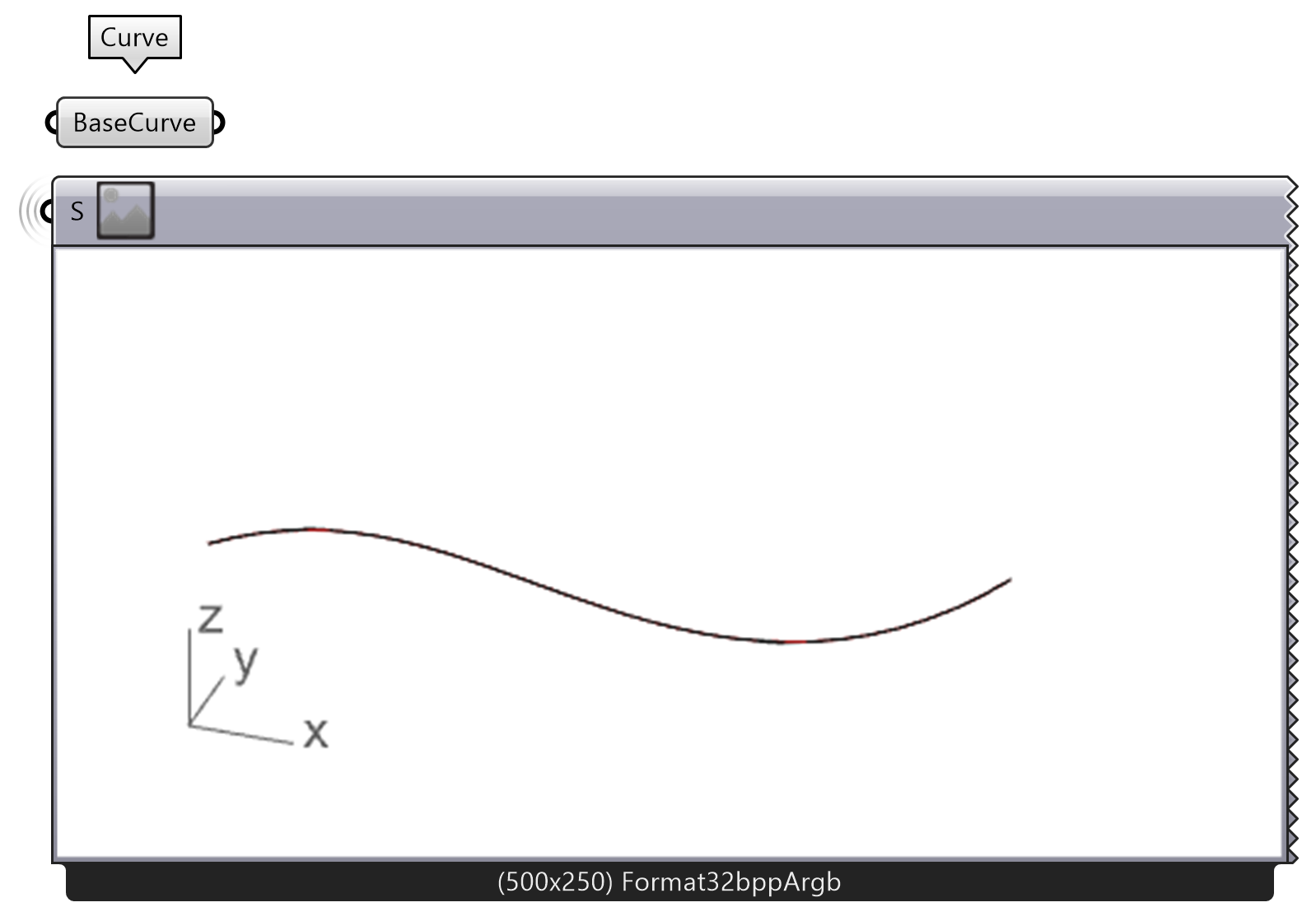 Setting a rhino curve in grasshopper