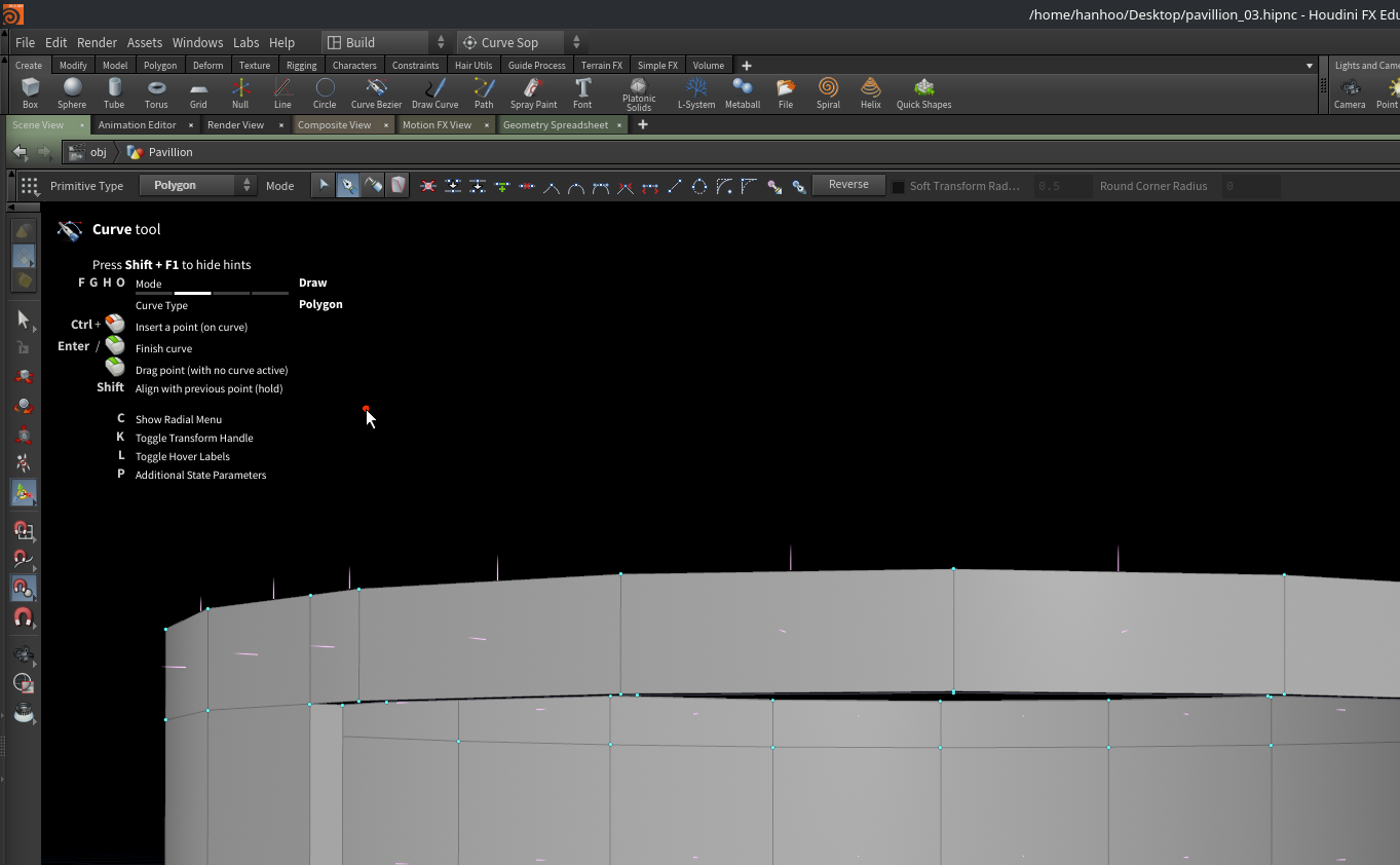 AR0916 curve node