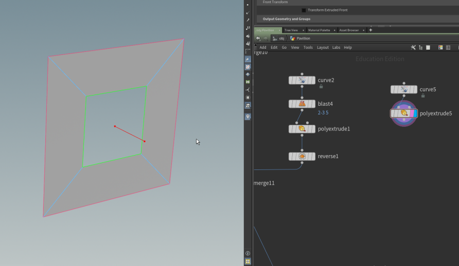 AR0916 Polyextrude inset