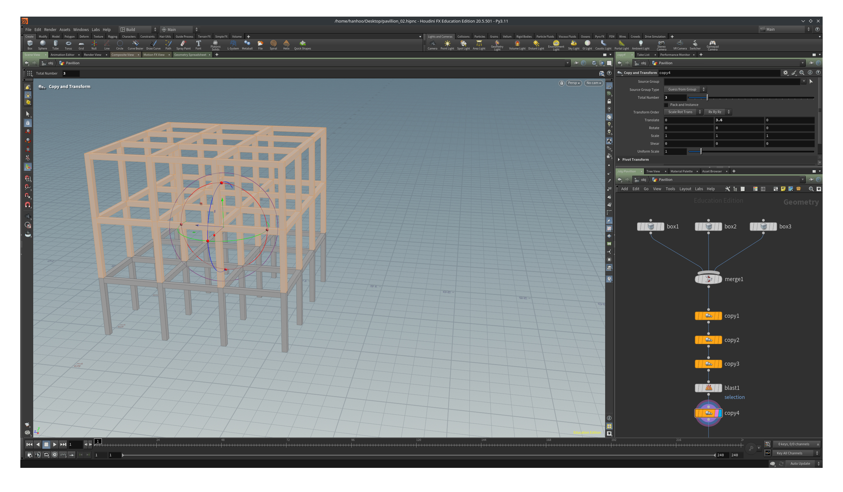 AR0916 main cube structure