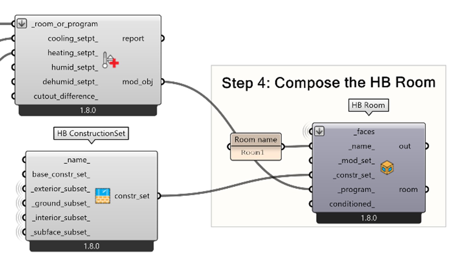 Assign the Program Type to the HB Room 