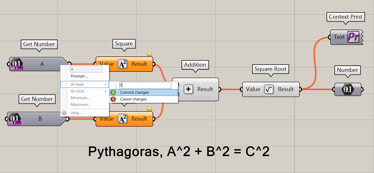 Settings of Context Parameters