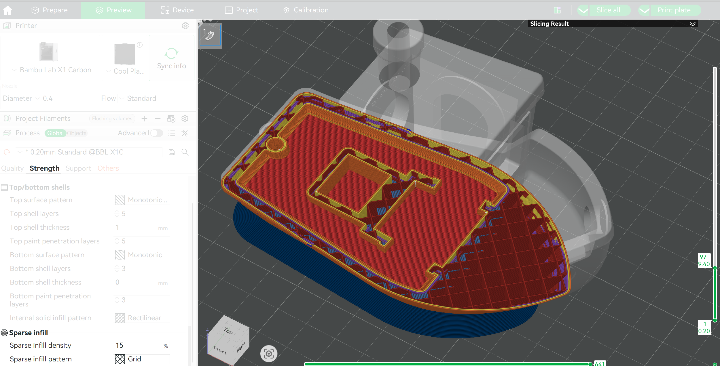  BambuLabs LAMA-infill 