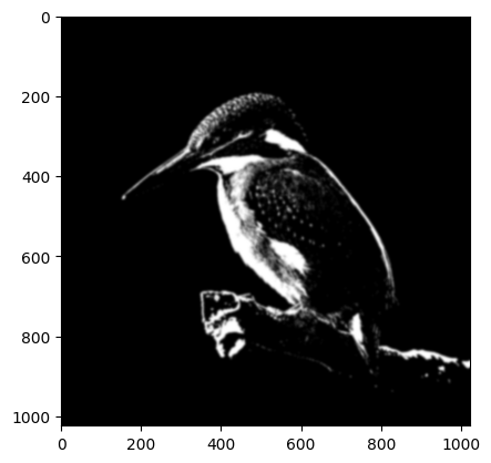 the result of the gaussian blur effect